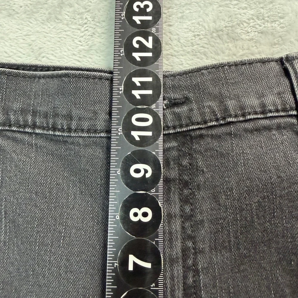 Levis 569 Jeans Mens Measures 40X31 Tag 40X32 Black Loose Baggy Straight Stretch